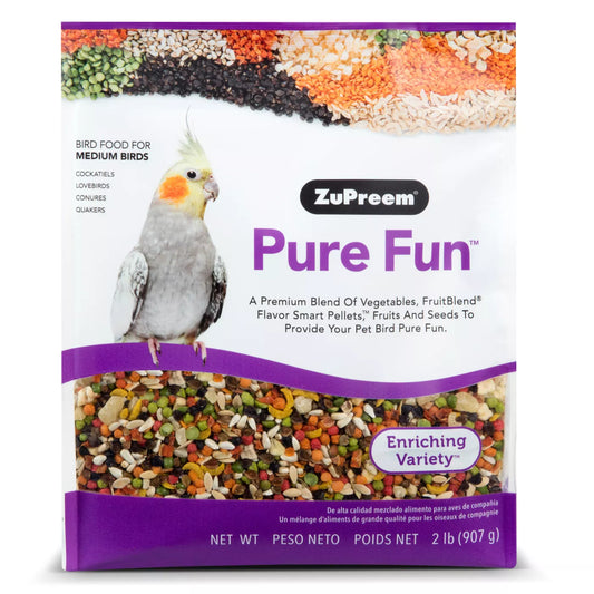 ZUPREEM PURE FUN FOR MEDIUM BIRDS – 2 LB