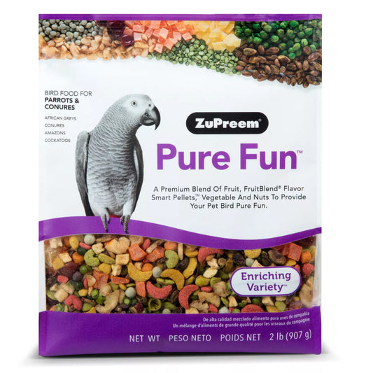ZUPREEM PURE FUN FOR PARROT & CONURE – 2 LB